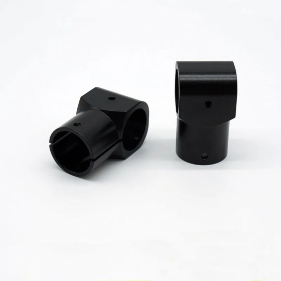 25mm Tee Joint JMRRC X1000 Drone Frame Kit Parts Three-way Landing Gear Connector Carbon Fiber Tube Clamp DIY Drone Accessories